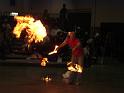Adam winrich with a fire whip and fire rope